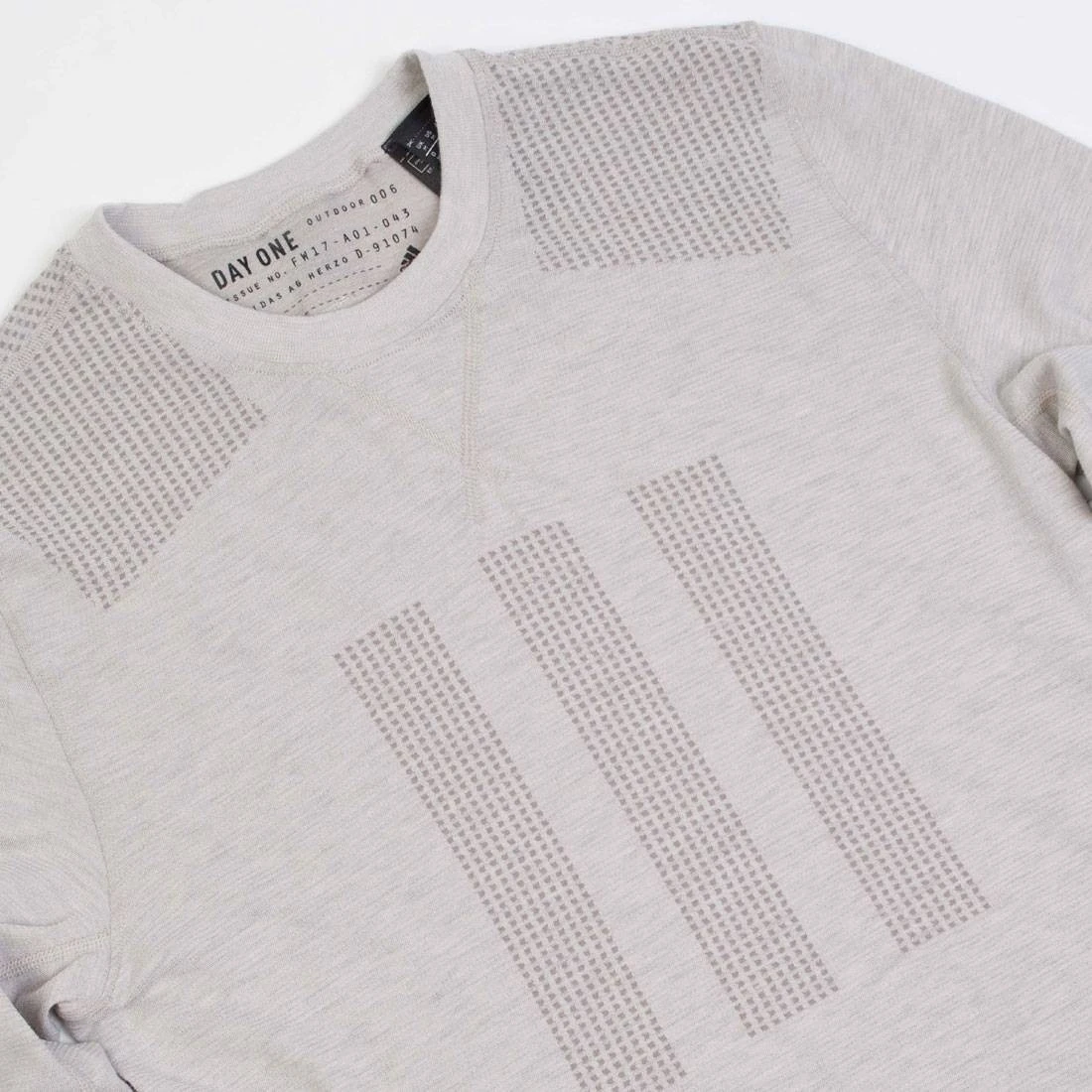 Adidas Day One Men Base Layer Merino Tee (gray / Clear Granite) 5 Adidas Day One Men Base Layer Merino Tee (gray / Clear Granite) - Image 3