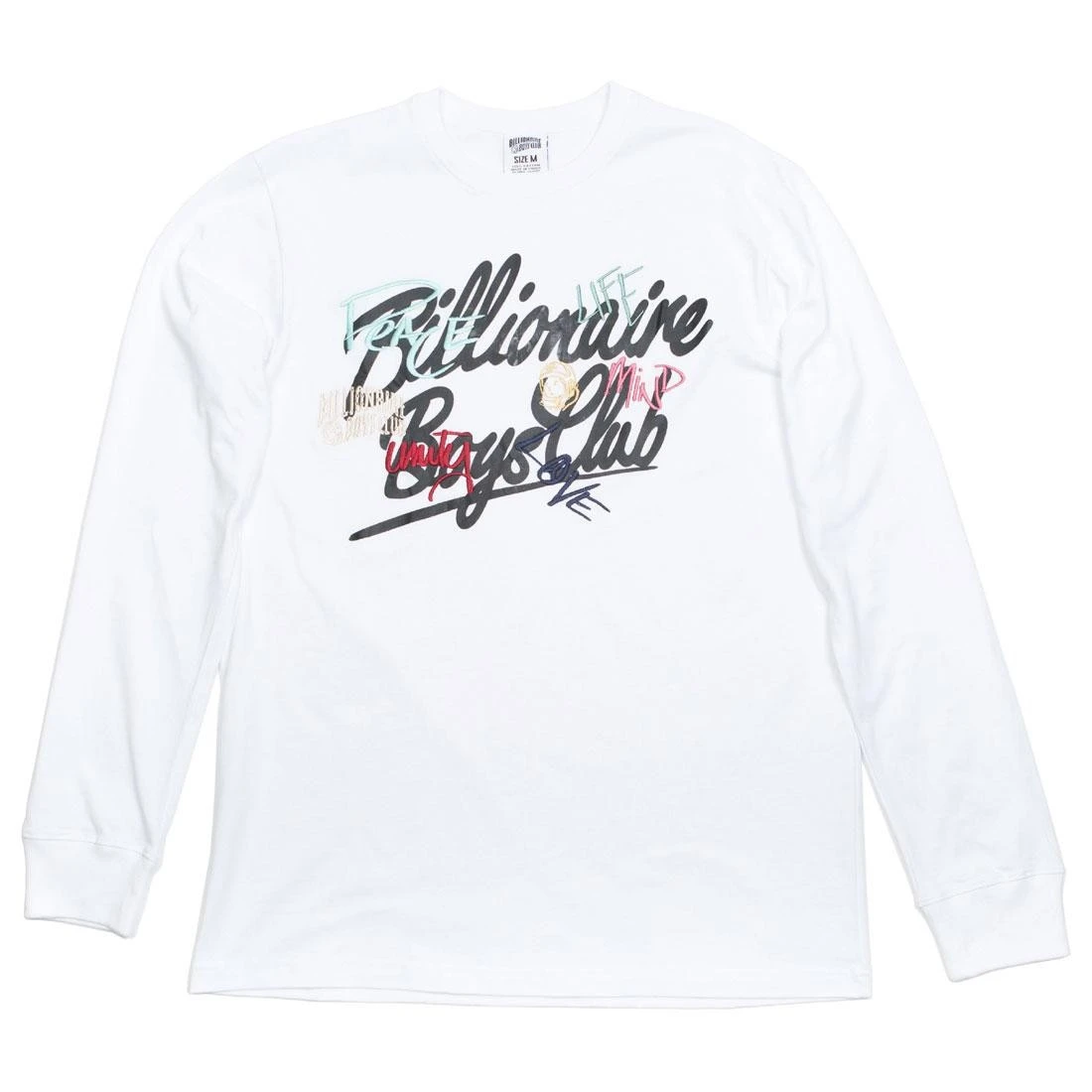 Billionaire Boys Club Men United LS Tee (white) 3 Billionaire Boys Club Men United LS Tee (white)
