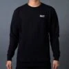 BAIT Men French Terry Crewneck Sweater - Made In LA (black) -Tees Shop v07a8564 1 2