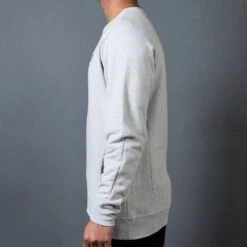 BAIT Men French Terry Crewneck Sweater - Made In LA (gray / Heather) 10 BAIT Men French Terry Crewneck Sweater - Made In LA (gray / Heather) -Tees Shop v07a8575 2