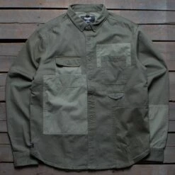 Tees Shop 37 10 Deep Men Lazarus Workshirt (green / Army)