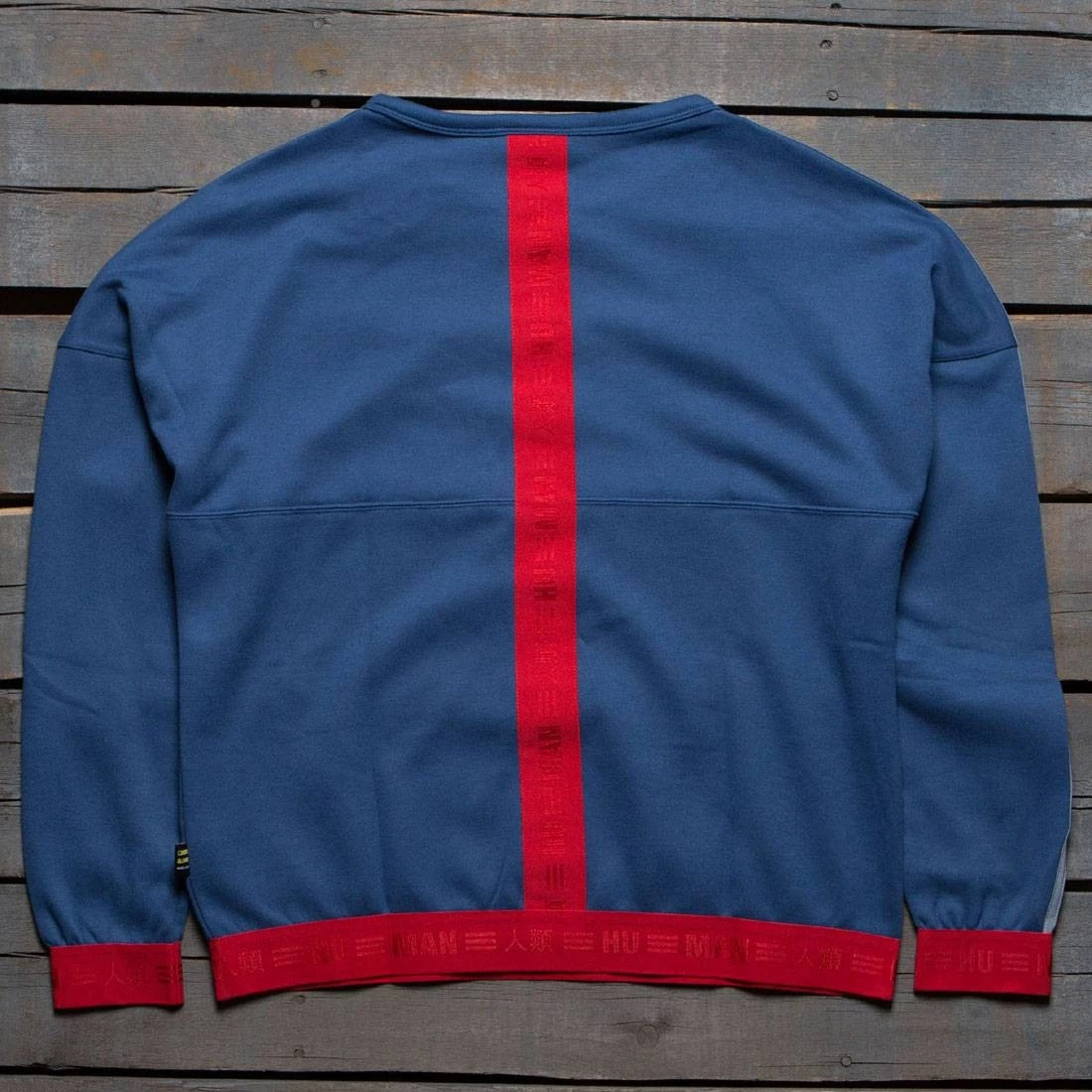 Adidas X Pharrell Williams Women Hu Race Sweatshirt (navy / Night Marine / Scarlet) 4 Adidas X Pharrell Williams Women Hu Race Sweatshirt (navy / Night Marine / Scarlet) - Image 2