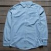 Stussy Men Denim Shirt (blue / Light Blue) 2 Stussy Men Denim Shirt (blue / Light Blue) -Tees Shop v07a9052 1
