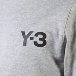 Adidas Y-3 Men Classic Sweater (gray / Medium Grey Heather) 11 Adidas Y-3 Men Classic Sweater (gray / Medium Grey Heather) -Tees Shop v07a9376 3