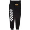 Dimepiece Women Dimepiece Checkers Sweat Pants (black)