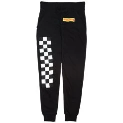 Dimepiece Women Dimepiece Checkers Sweat Pants (black)